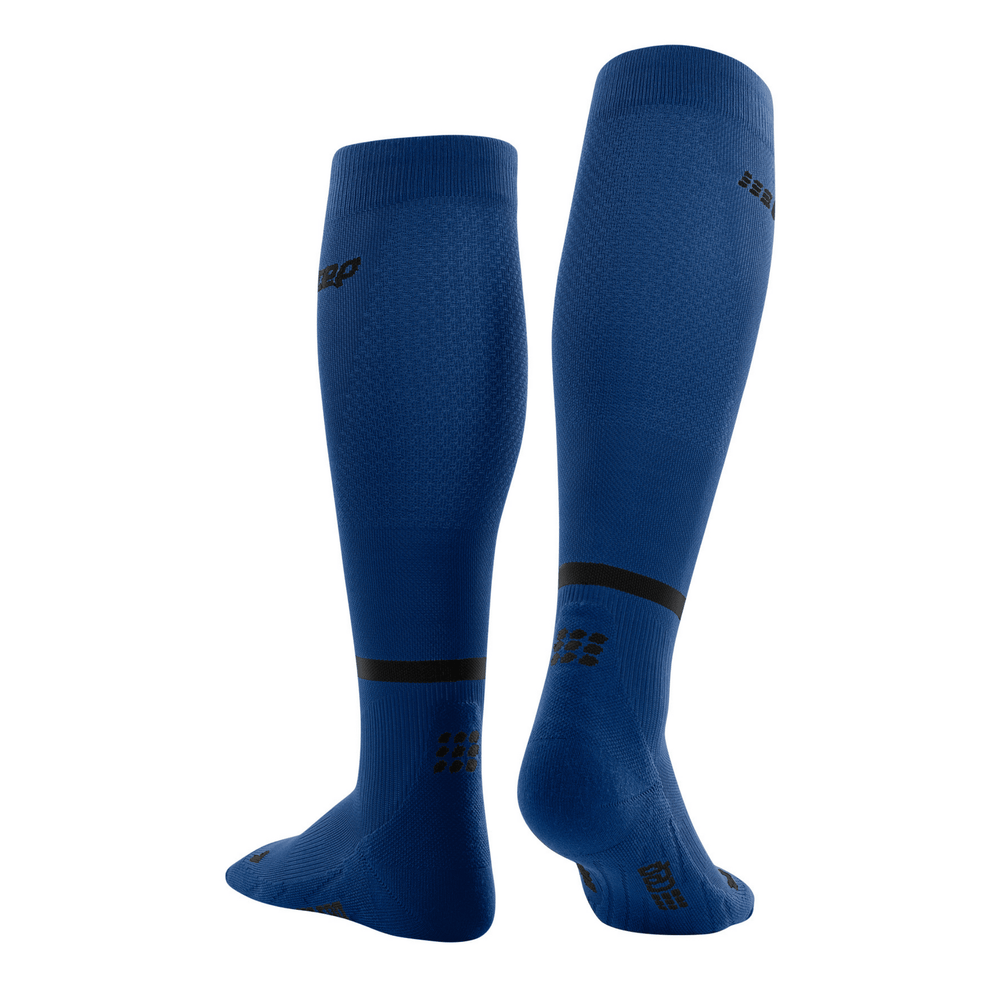 CEP The Run Compression Tall 4.0 Women's Cycling Socks (Blue) - BUMSONTHESADDLE