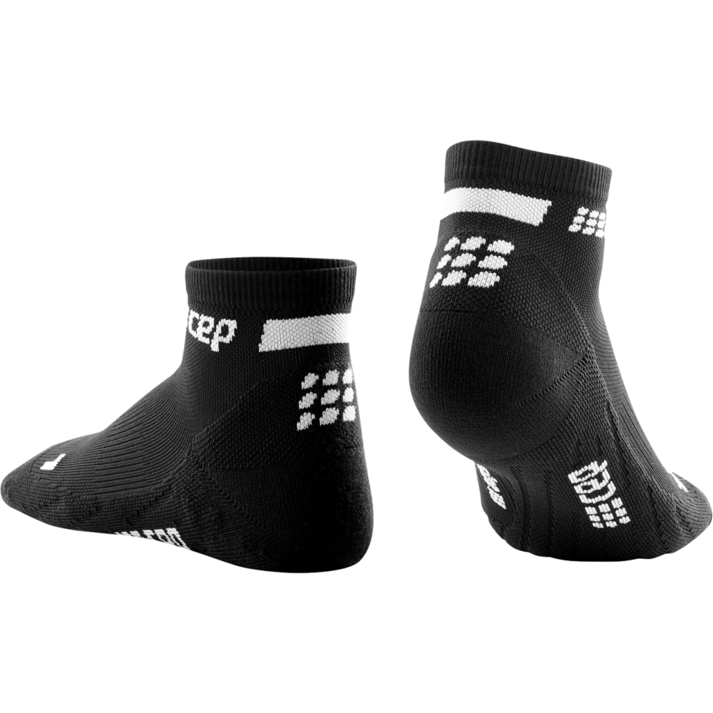 CEP The Run Low Cut 4.0 Compression Women's Socks (Black) - BUMSONTHESADDLE