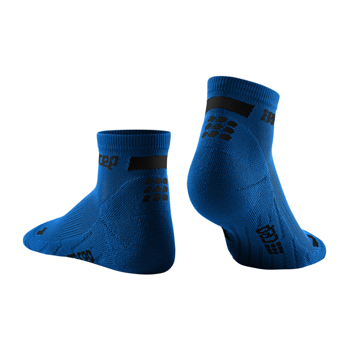 CEP The Run Low Cut 4.0 Compression Women's Socks (Blue) - BUMSONTHESADDLE