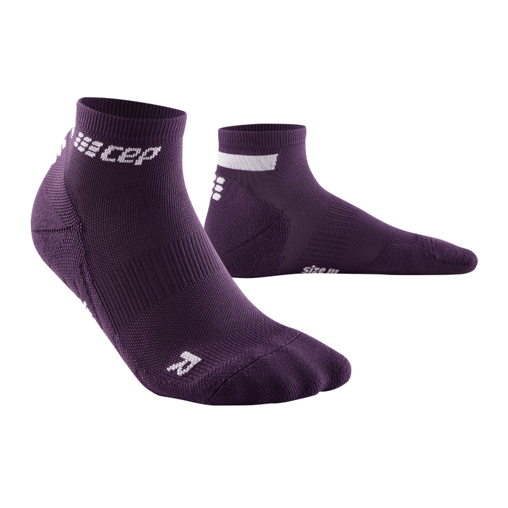 CEP The Run Low Cut 4.0 Compression Women's Socks (Violet) - BUMSONTHESADDLE