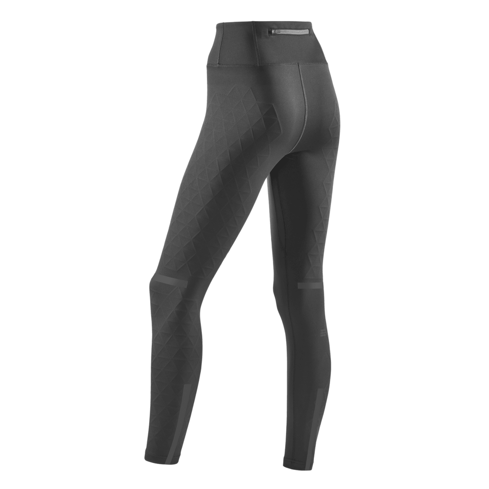 CEP The Run Women's Support Tights (Black) - BUMSONTHESADDLE