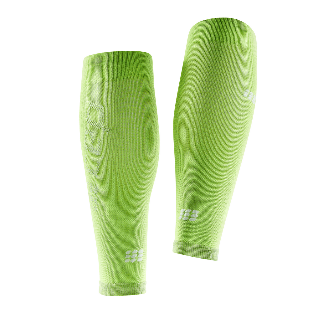 CEP Ultralight Compression Men's Calf Sleeves (Green/Black) - BUMSONTHESADDLE
