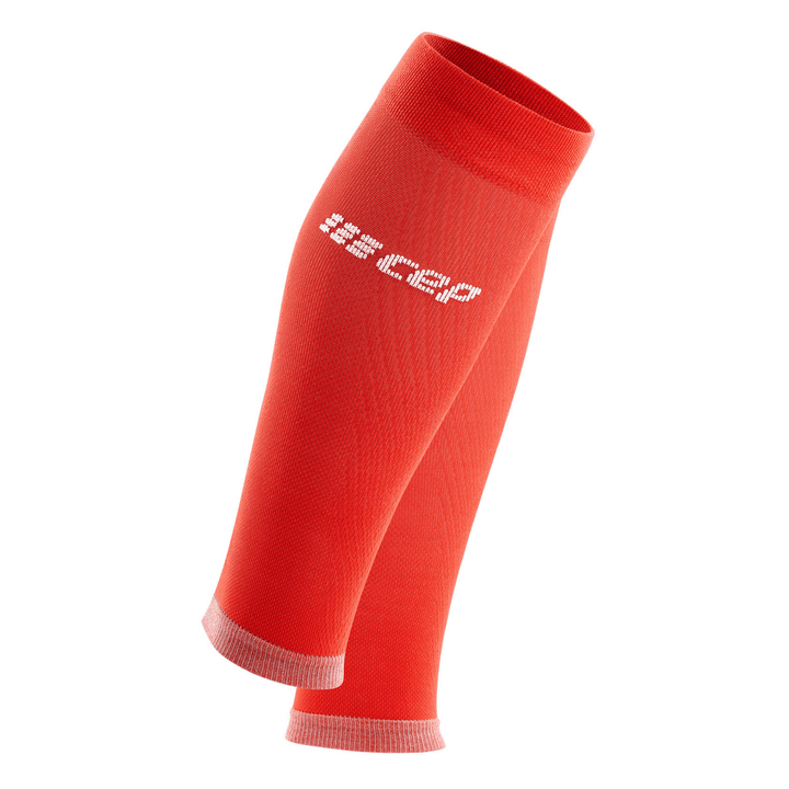 CEP Ultralight Compression Men's Calf Sleeves (Lava/Light Grey) - BUMSONTHESADDLE