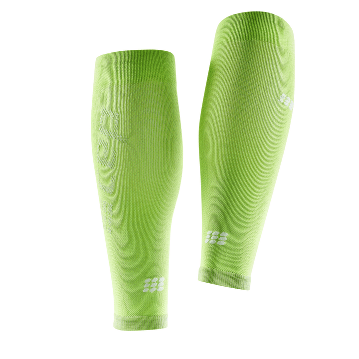 CEP Ultralight Compression Women's Calf Sleeves (Flash Green/Black) - BUMSONTHESADDLE
