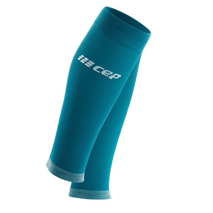 CEP Ultralight Compression Women's Calf Sleeves (Petrol/Light Grey) - BUMSONTHESADDLE