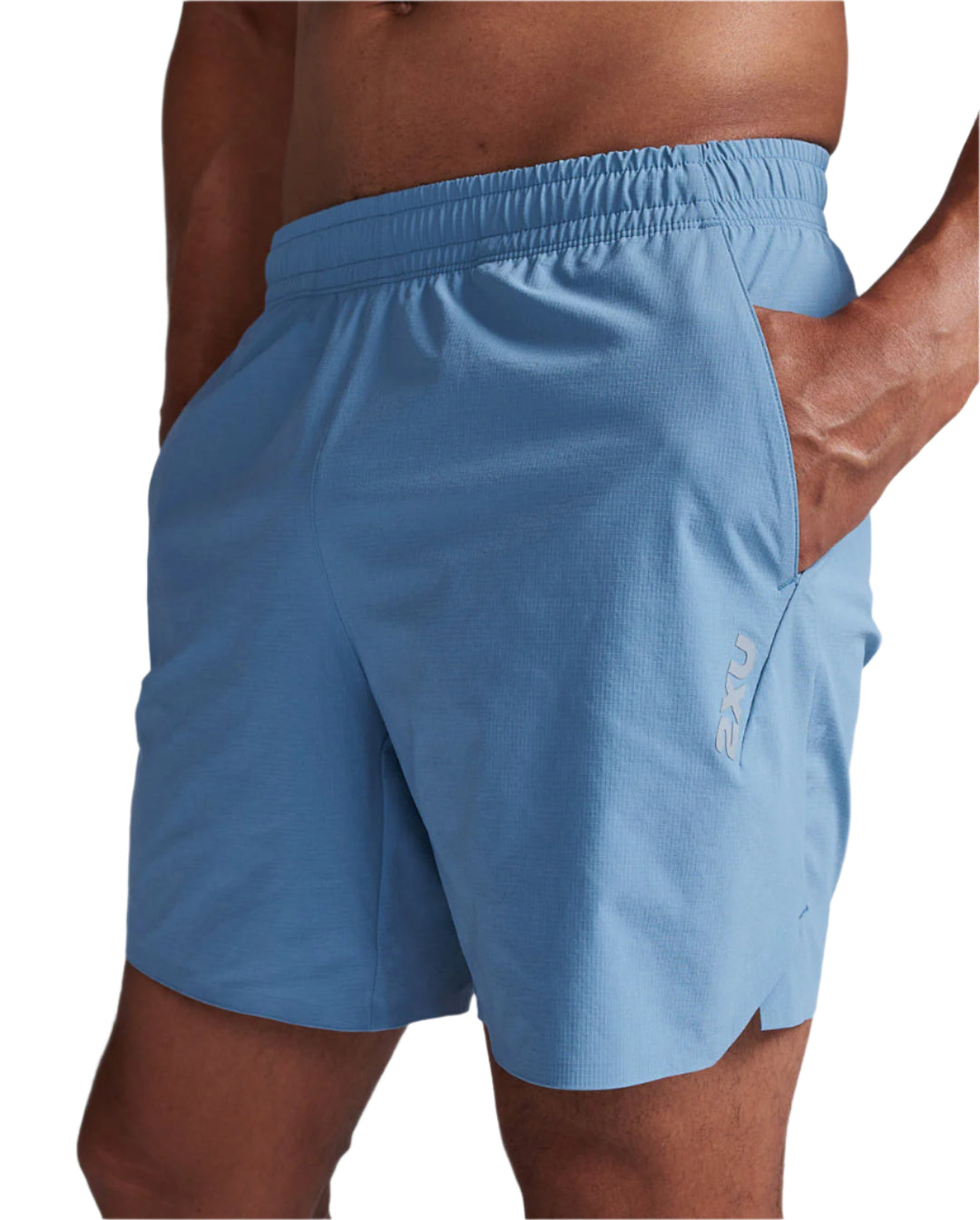 2XU MR6986B Motion Inch Men's Running Shorts (Shadow/Weathervane)