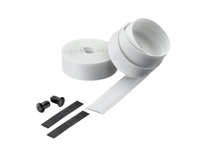 Ciclovation Advanced Leathertouch Bartape (2D Carbon Snow White) - BUMSONTHESADDLE