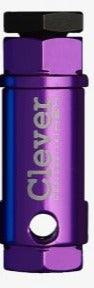 Clever Standard Chain Barrel AL W/ Valve Core Remover Handle (Purple) - BUMSONTHESADDLE
