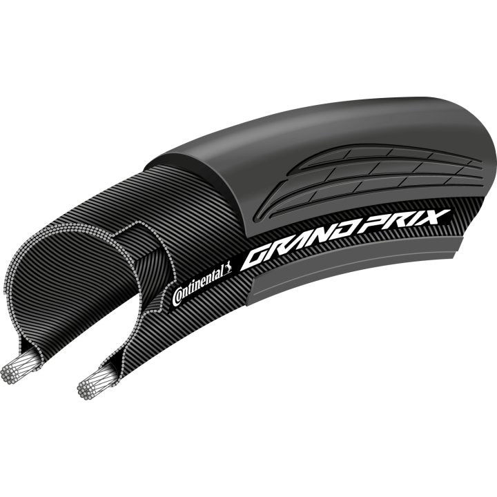 Continental Grand Prix 700c Folding Road Tire (Black)