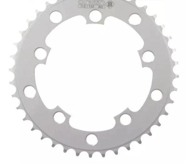 Controltech 110 BCD Chainring (Silver) - BUMSONTHESADDLE