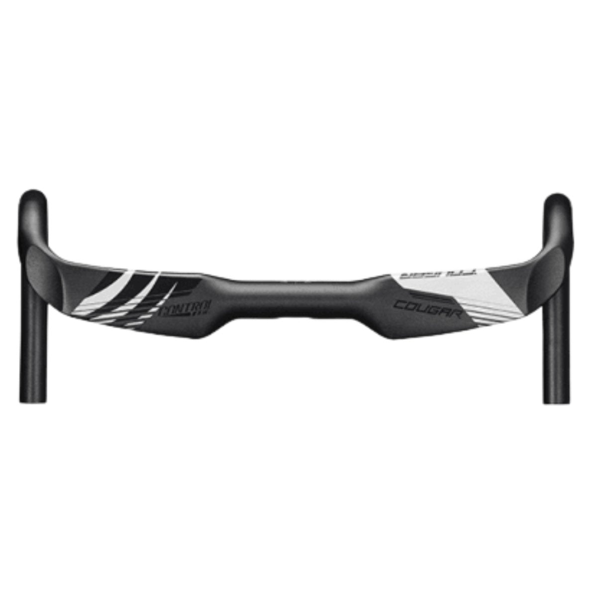 Controltech Cougar FL4 alloy drop handlebar, drop detail