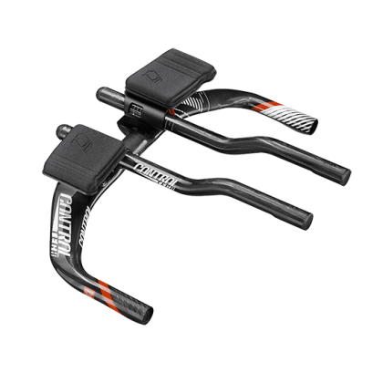 Controltech Time Zone Aerobar Aero Handlebar (Carbon Red) - BUMSONTHESADDLE