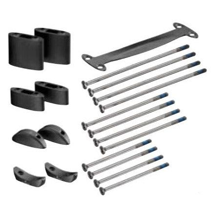 Controltech Time Zone Aerobar Spacer Kit (Black) - BUMSONTHESADDLE