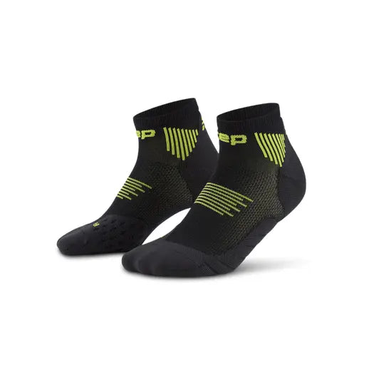 CEP Compression Core Run Low Cut 5.0 Women's Compression Socks (Black/Lime)