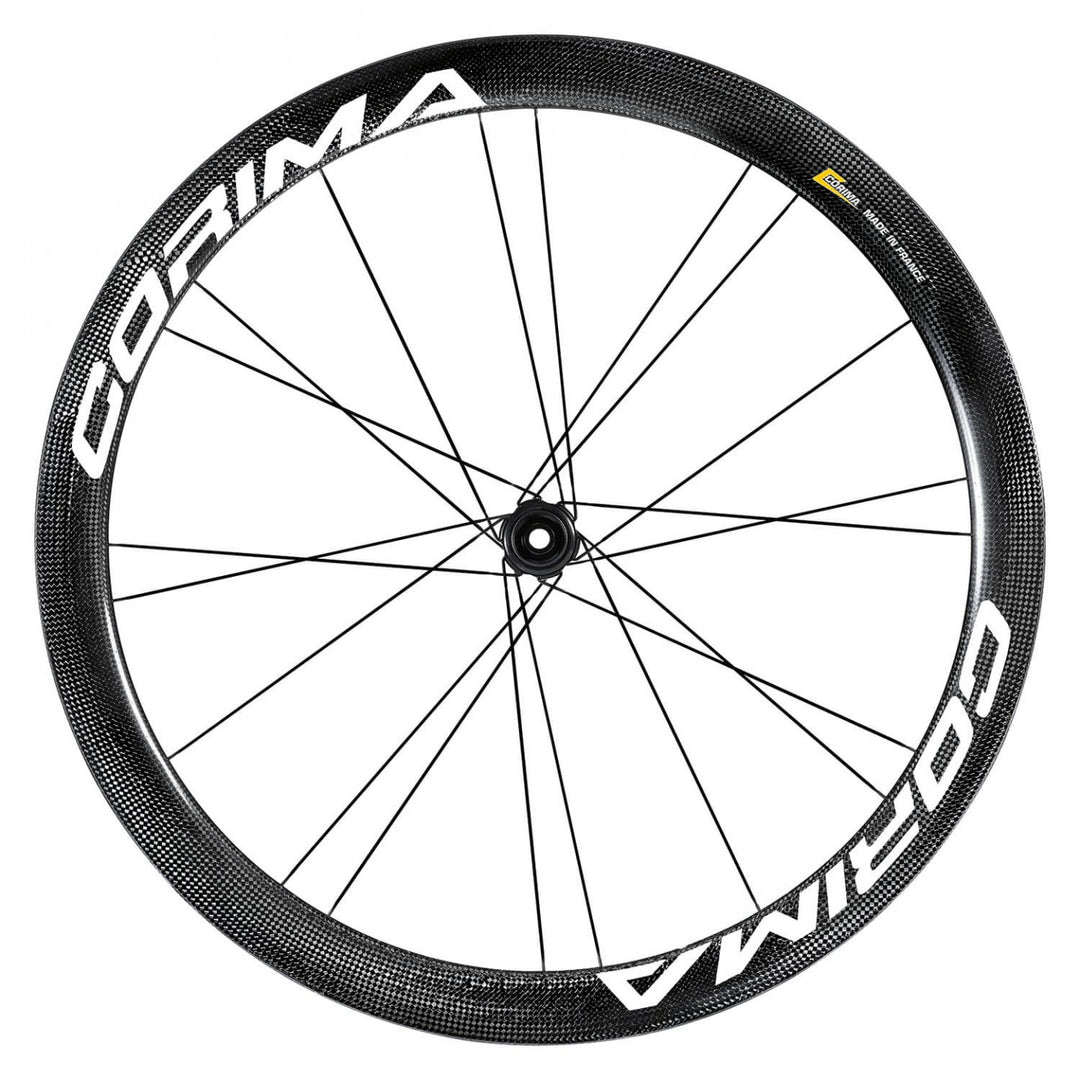CORIMA 47 WS DX Carbon Disc Brake Wheel (Black/White)