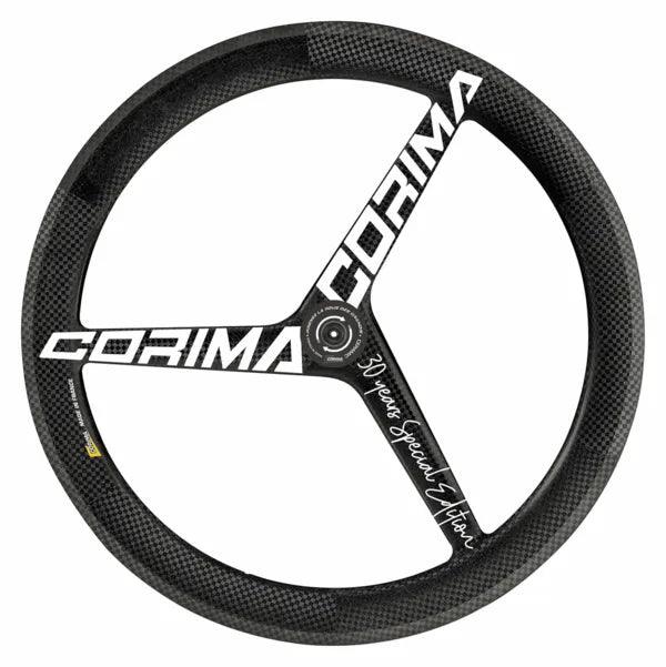 Corima WS DX 3 Carbon Disc Brake Wheel - (Black/White Decal) - BUMSONTHESADDLE