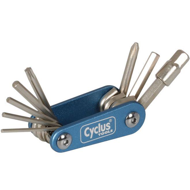 Cyclus Midi 9 in 1 Folding Tool (Blue) - BUMSONTHESADDLE