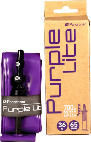 Panaracer 700x23-32c Purple Lite 85mm Presta Valve Road Tube