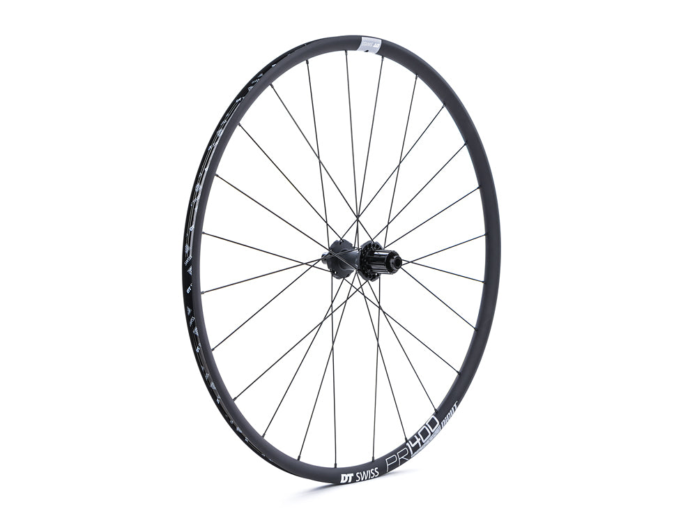 DT Swiss PR 1400 Dicut Aluminium Tubeless Disc Brake Wheel -  Shimano/Sram (Black)