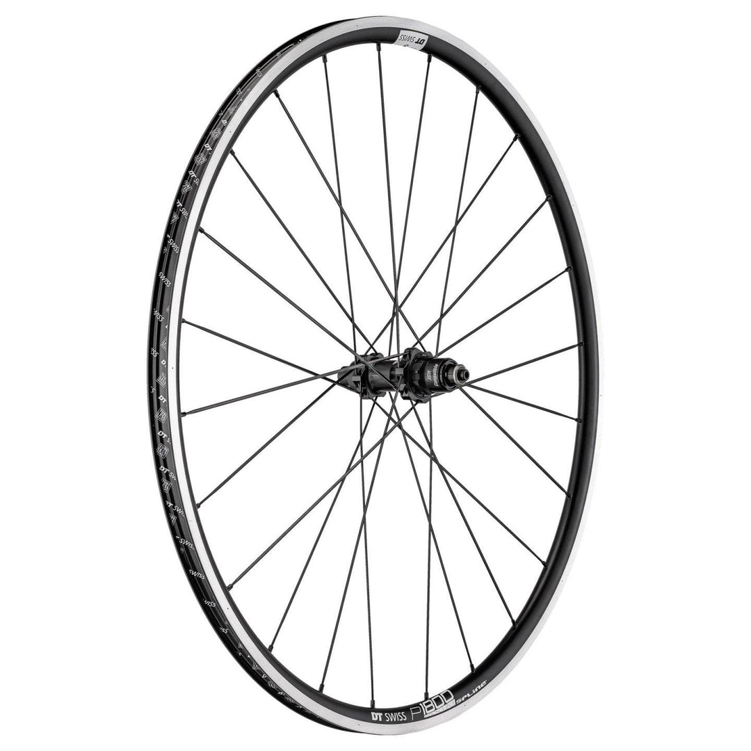 DT Swiss P 1800 Spline Aluminium Tubeless Rim Brake Wheel - Sram XDR (Black) - BUMSONTHESADDLE