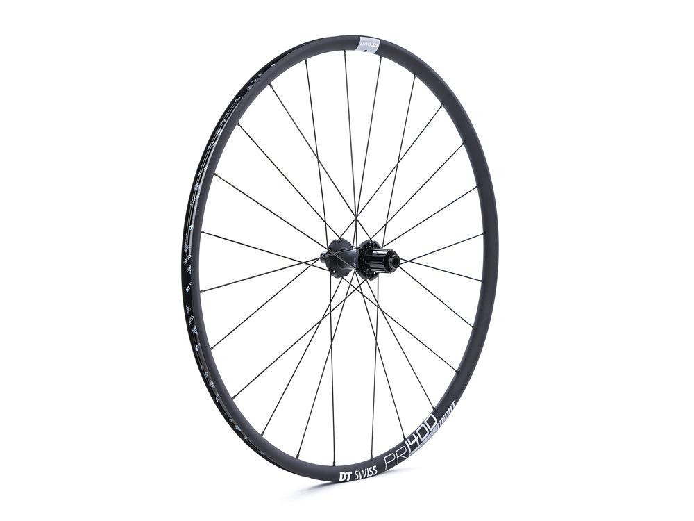 DT Swiss PR 1400 Dicut Aluminium Tubeless Disc Brake Wheel - Shimano/Sram (Black) - BUMSONTHESADDLE
