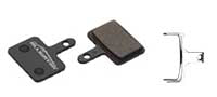 Alligator Shimano HK-EC008#B50+ Organic Disc Brake Pads - Pack of 50