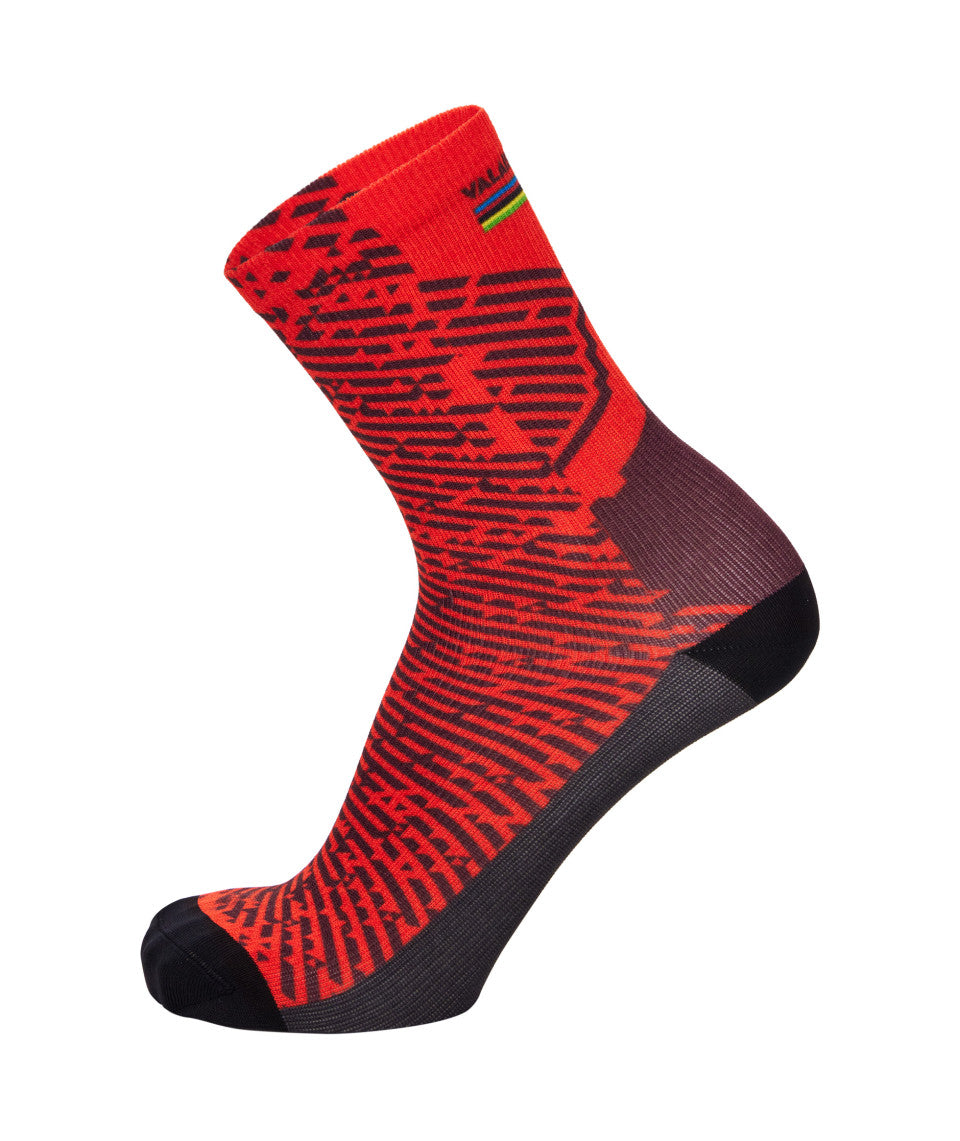 Santini UCI MTB World Championships Valais Men's Cycling Socks (Print)