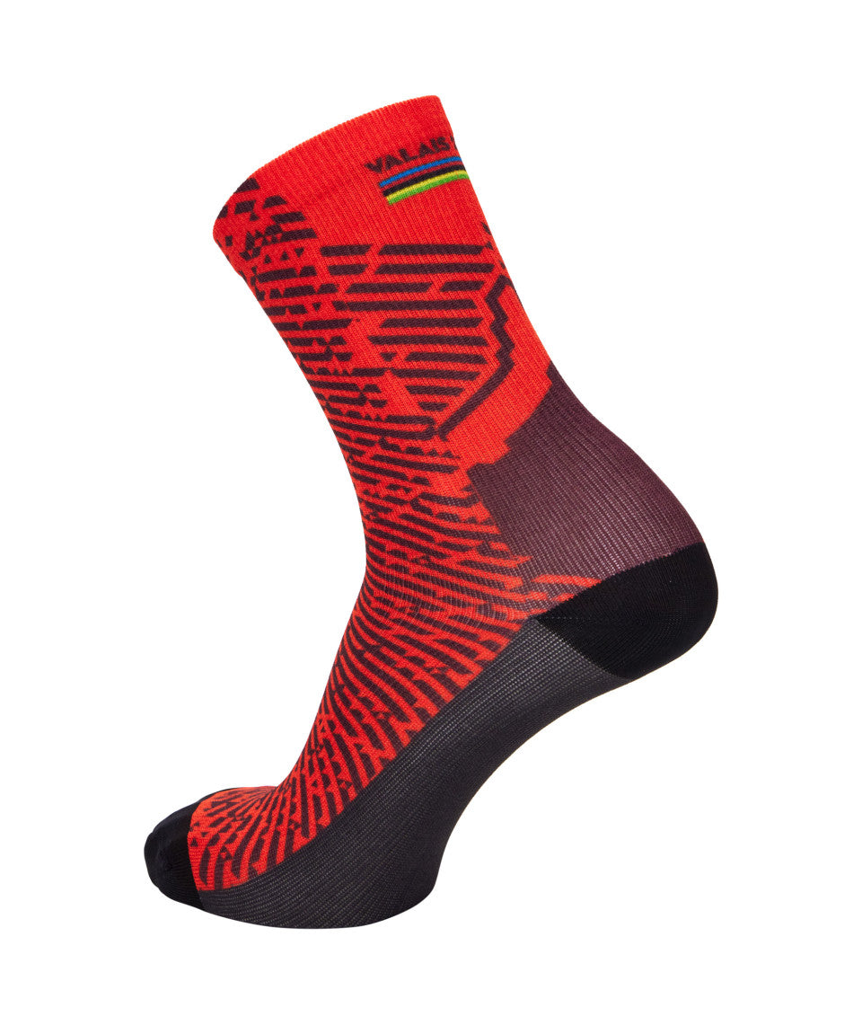 Santini UCI MTB World Championships Valais Men's Cycling Socks (Print)