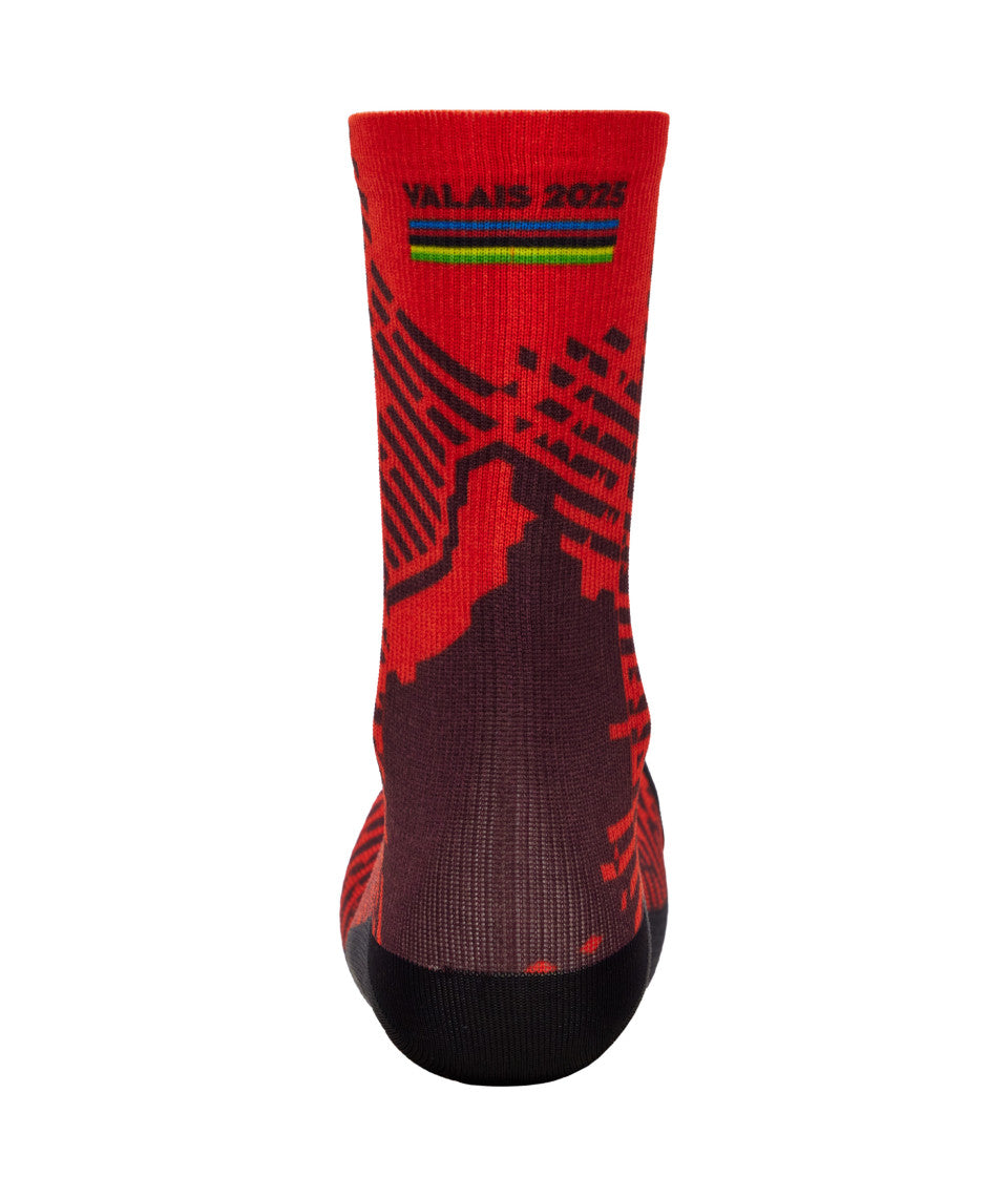 Santini UCI MTB World Championships Valais Men's Cycling Socks (Print)