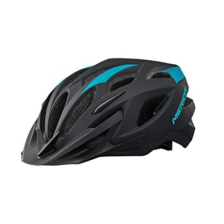 Merida Charger KJ201-Y-1 MTB Cycling Helmet (Matt Black/Blue)