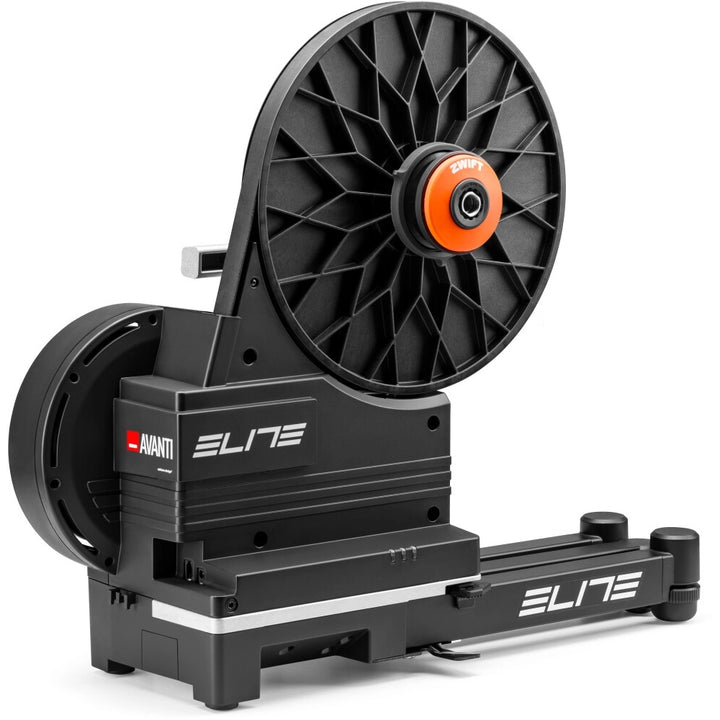 Elite Avanti Electromagnetic Direct Drive Trainer w/ Zwift Cog/Click  (Black)