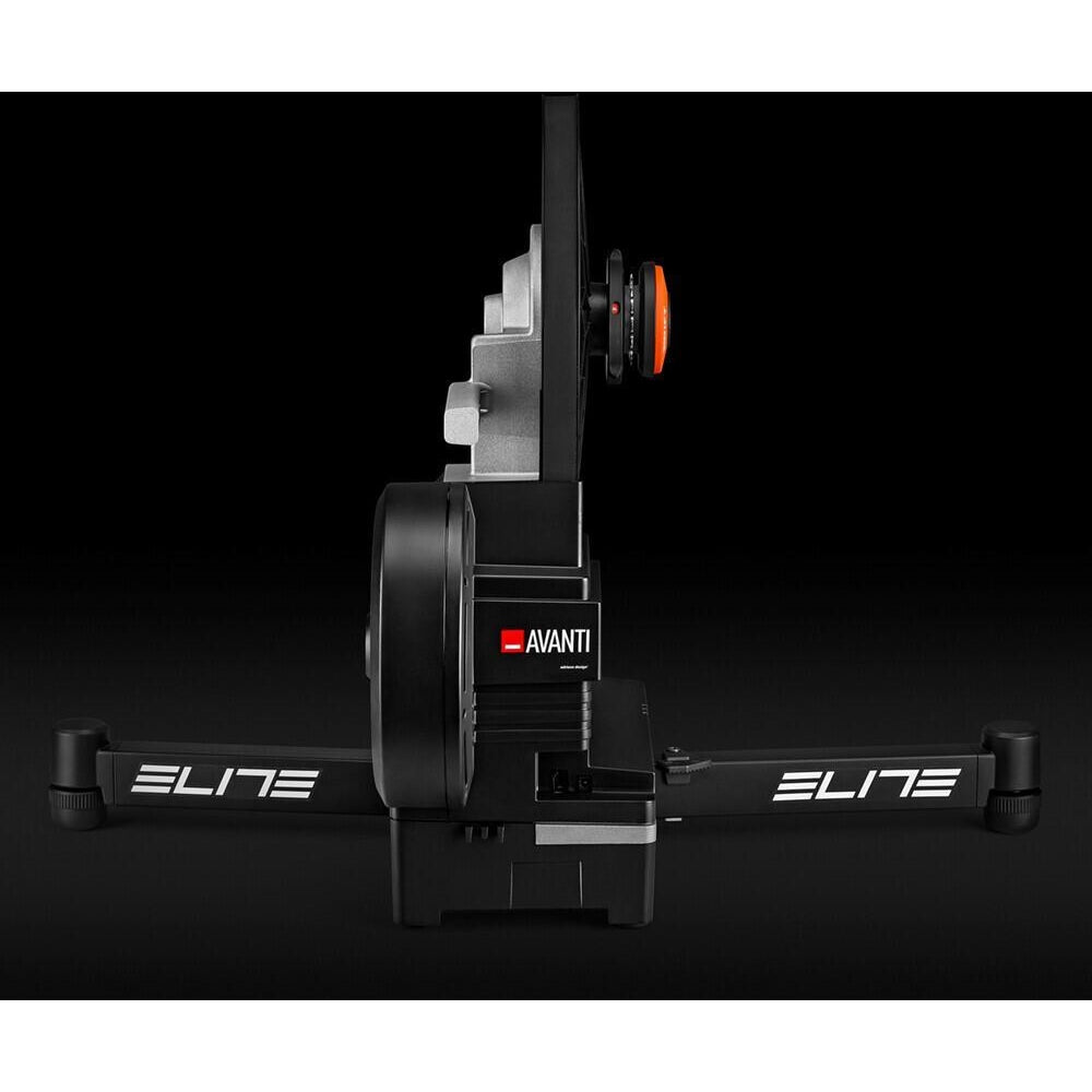 Elite Avanti Electromagnetic Direct Drive Trainer w/ Zwift Cog/Click  (Black)
