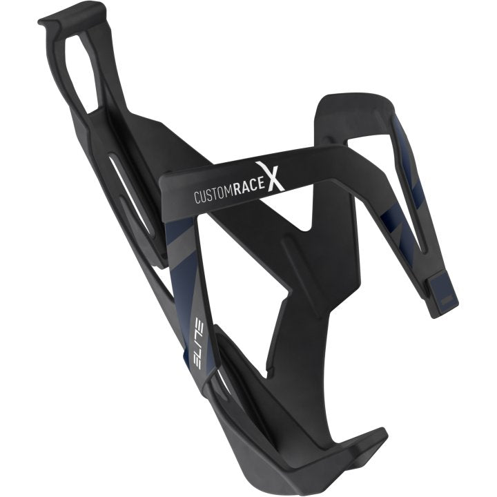 Elite Custom Race X Bottle Cage (Black/Blue Soft Touch)