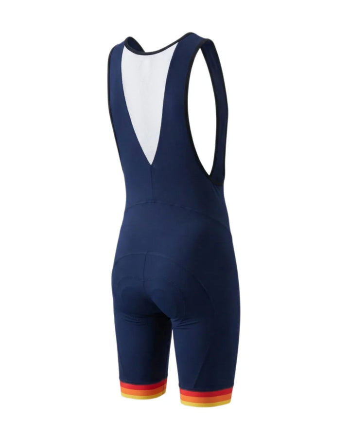 Heini Elite 598 Men's Cycling Bib Shorts (Dark Navy Blue/White)