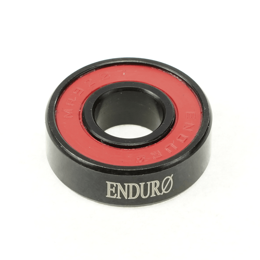 Enduro ABEC-5 Radial Bearing (Black/Red) - BUMSONTHESADDLE