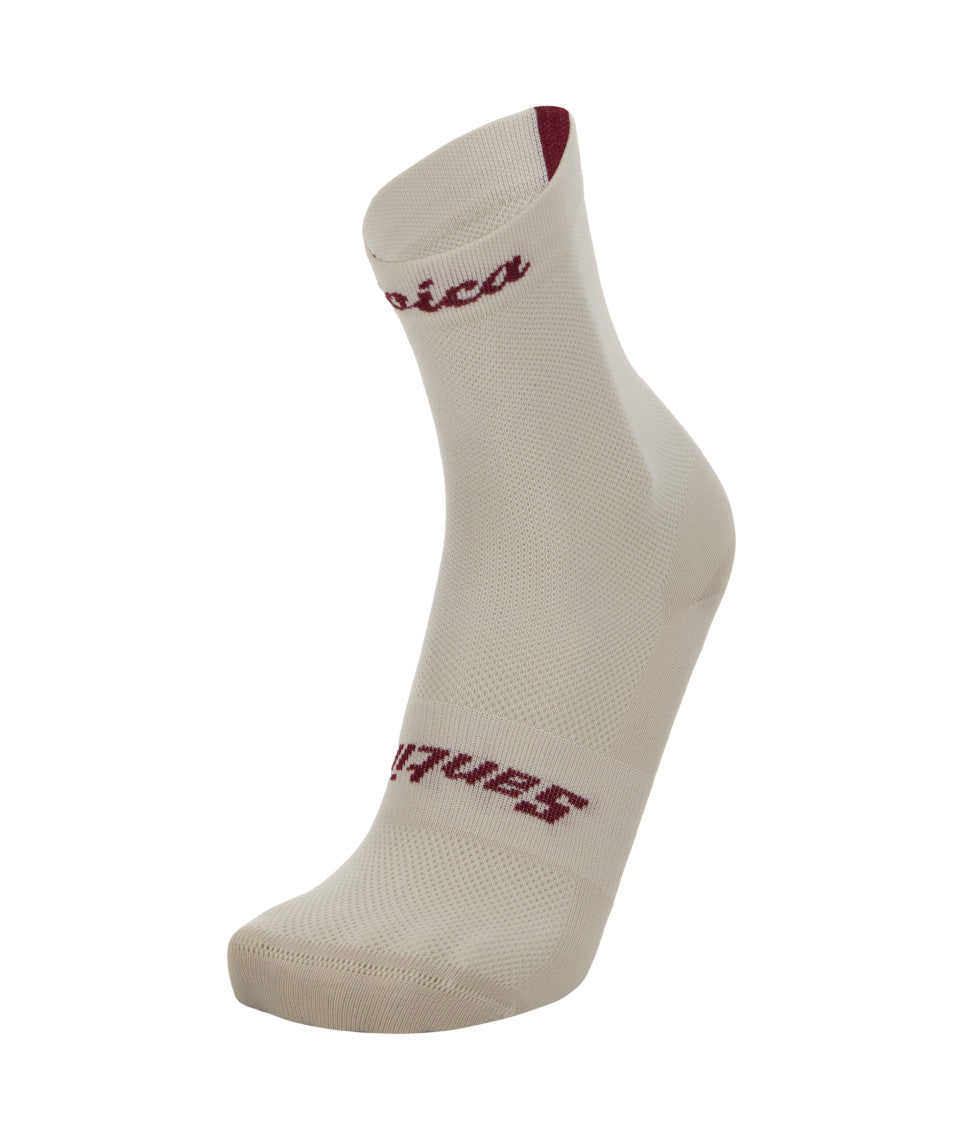 Santini Eroica Quiete Unisex Cycling Socks (Cappuccino)