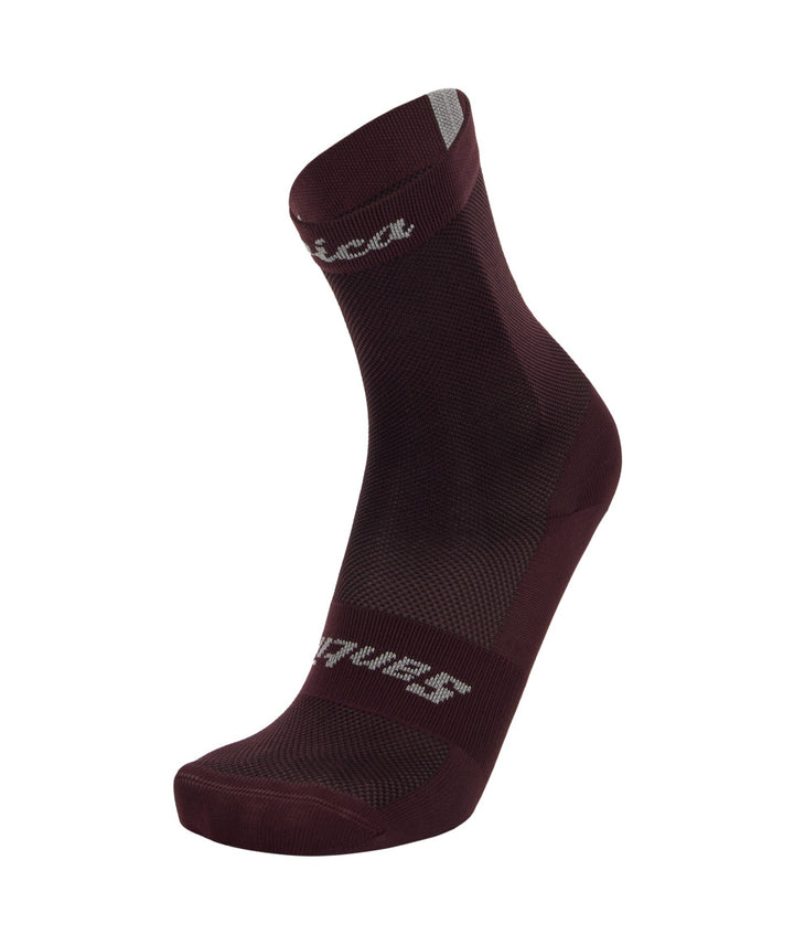 Santini Eroica Quiete Unisex Cycling Socks (Bordeaux)