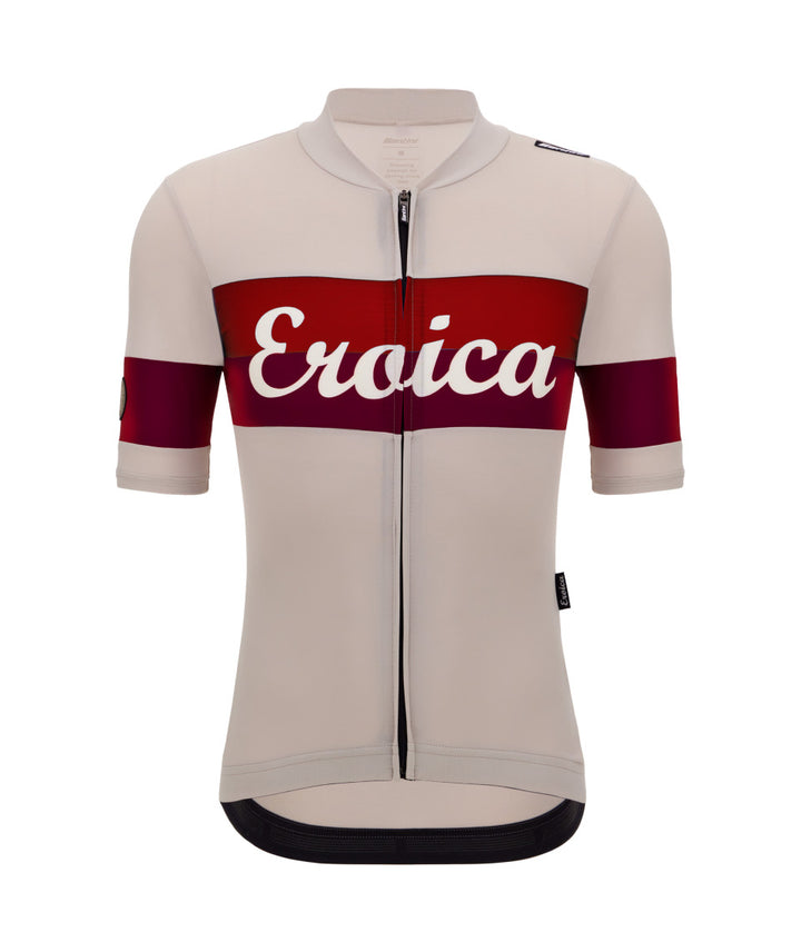 Santini Eroica Quiete Men's Cycling Jersey (Cappuccino)