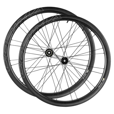 Look Essentia 40 Carbon Tubless Ready Disc Brake Wheel - Sram XDR (Carbon Black)