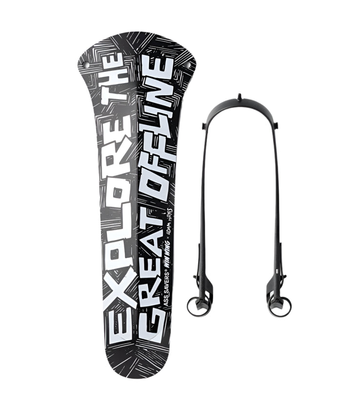 Ass Savers Win Wing 2 Gravel 85mm Fender (Great Offline)