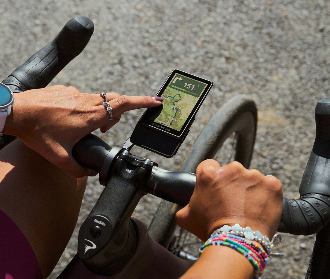 COROS DURA 2 SOLAR GPS bike computer in black - view 4
