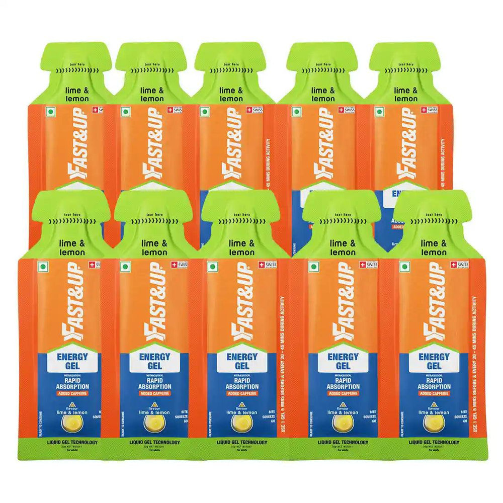 Fast&Up Energy Gel (Lime & Lemon) - BUMSONTHESADDLE