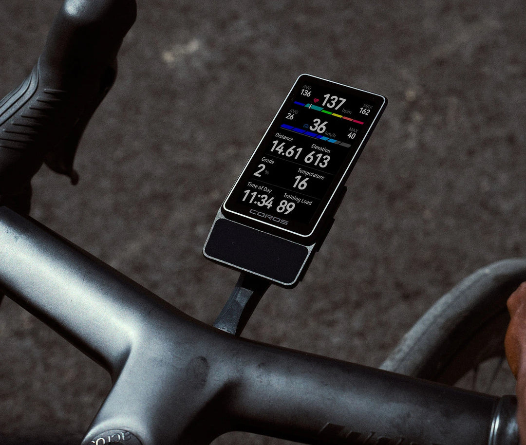 COROS DURA 2 SOLAR GPS bike computer in black - view 2