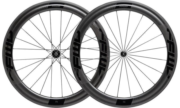 FFWD F6R FCC Carbon Tubeless Ready Rim Brake Wheel - Shimano (Matt Black) - BUMSONTHESADDLE