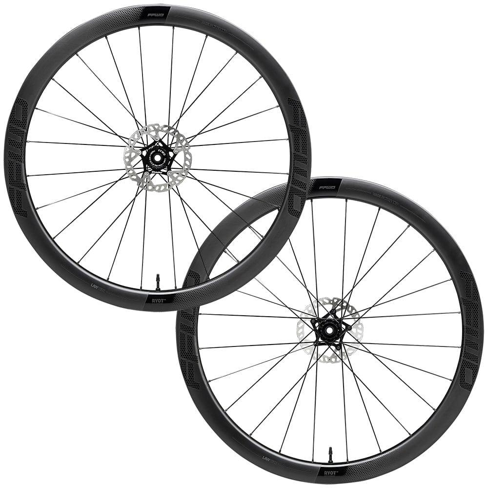 FFWD Ryot44 DT350 Carbon Tubeless Ready Disc Brake Wheel - Shimano/SRAM (Matte Black) - BUMSONTHESADDLE