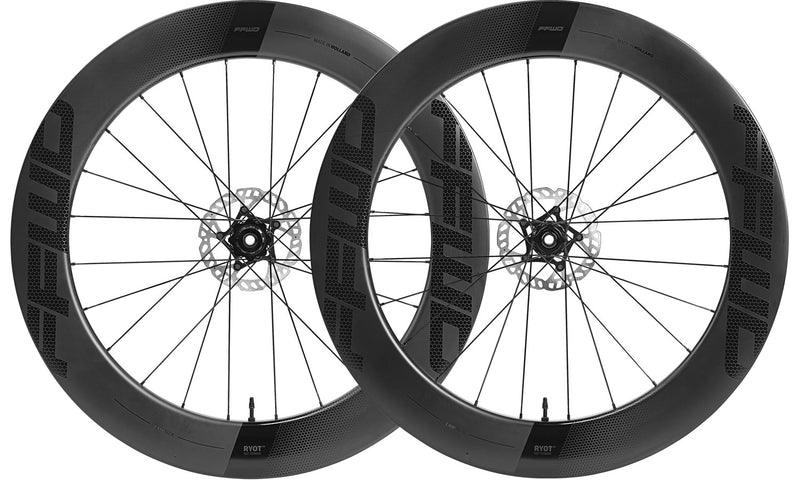FFWD Ryot77 Carbon Tubeless Ready Disc Brake Wheel - Shimano (Matt Black) - BUMSONTHESADDLE