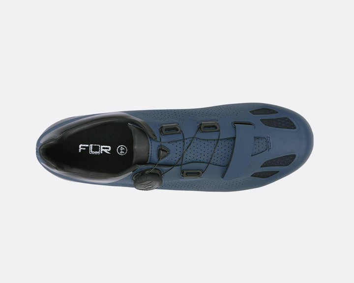 FLR F-11 Road Cycling Shoe (Navy Blue) - BUMSONTHESADDLE