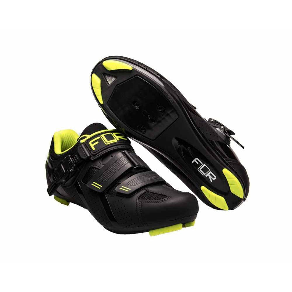 FLR F-15 Road Cycling Shoe (Black Neon Yellow)