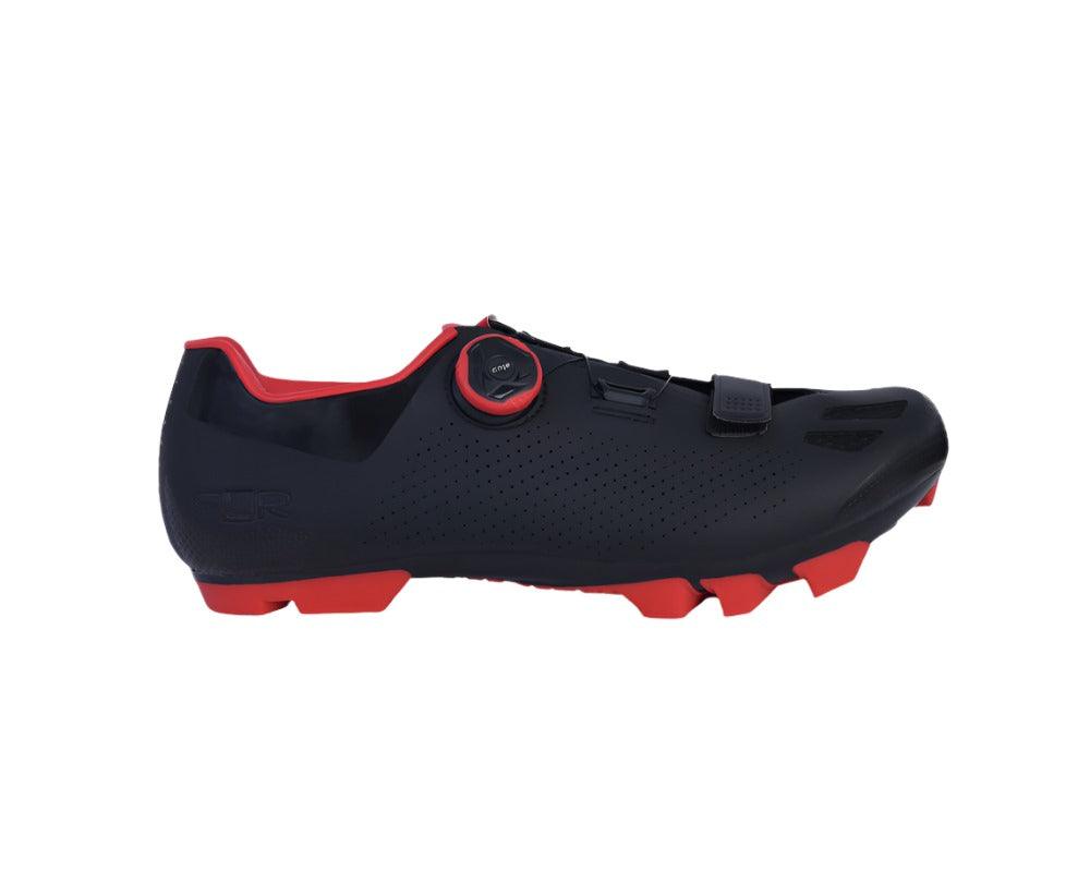 FLR F-70 MTB Cycling Shoe (Black/Red) - BUMSONTHESADDLE