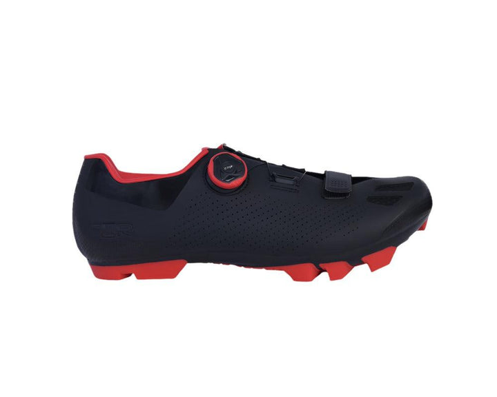 FLR F-70 MTB Cycling Shoe (Black/Red) - BUMSONTHESADDLE